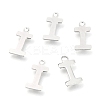 Non-Tarnish 201 Stainless Steel Charms X-STAS-C021-06P-I-1