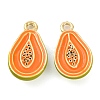 Alloy Enamel Pendants PALLOY-S032-01A-019-1