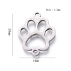 304 Stainless Steel Pet Links STAS-CJ0001-14-2