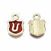 26Pcs 26 Style Alloy Enamel Charms ENAM-SZ0001-47LG-5