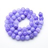 Natural Quartz Beads Strands G-N355-8mm-20-2