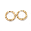 304 Stainless Steel Twist Hoop Earrings for Women LS-EJEW-A130-02B-G-2