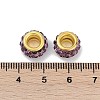 Alloy Rhinestone Clay Pave Beads ALRI-D300-04G-11-3