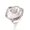 Natural Baroque Pearl Ring PEAR-N020-06Z-1