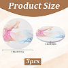 3Pcs Porcelain Cup Mats PORC-DJ0001-01D-2