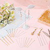 600Pcs 6 Styles Brass Flat Head Pins & Eye Pins Sets KK-SP0002-40-3