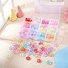 168Pcs 12 Colors Transaparent Acrylic Beads PACR-TA0001-19-6