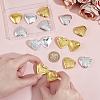 12Pcs 2 Colors Brass Locket Pendants KK-GA0001-83-3