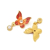 Brass with Cubic Zirconia and ABS Imitation Pearl Pendants KK-Q081-02A-MG-2