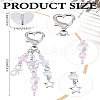 Acrylic Pendant Decorations AJEW-LP0006-17-2