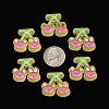 Transparent Acrylic Beads X-MACR-S374-04B-01-3