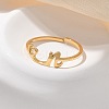 304 Stainless Steel Cuff Rings for Women RJEW-D285-01G-N-4