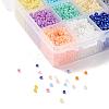 15 Colors Glass Seed Beads SEED-JP0007-02-3