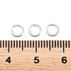 Brass Closed Jump Rings KK-D257-01P-03-3