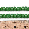 Opaque Spray Painted Glass Beads GLAA-ZX008-4mm-18T-4
