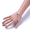 Tarnish Resistant 304 Stainless Steel Rolo Chain Slider Bracelet/Bolo Bracelets Making AJEW-JB00492-4
