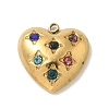 304 Stainless Steel Rhinestone Pendants STAS-I322-55G-1