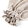 Cotton Cloth Packing Pouches Drawstring Bags ABAG-R011-30X40-01-2