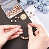 Round Natural Sunstone Beads Strands G-AR0001-69-3