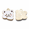 Alloy Enamel Pendants ENAM-T011-109A-NR-3