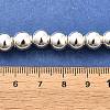 Electroplated Synthetic Magnetic Hematite Beads Strands G-L613-F01-02D-4