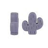 20Pcs Cactus Food Grade Eco-Friendly Silicone Focal Beads JX906J-1