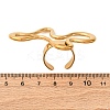 304 Stainless Steel Adjustable Open Cuff Rings for Women LS-RJEW-A064-01G-5