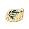 Rack Plating Brass Enamel Pendants KK-S372-04A-04-2