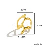 Brass Cuff Rings UD0952-6