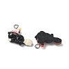 Opaque Resin Pendants RESI-B044-12P-2