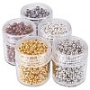 5 Box Iron Round Spacer Beads IFIN-X0001-03-B-3