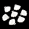 Natural White Shell Pendants SSHEL-K028-01-3