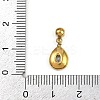 304 Stainless Steel Cubic Zirconia Pendants LS-STAS-L296-12G-3
