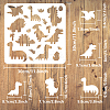 PET Hollow Out Drawing Painting Stencils DIY-WH0391-0598-2