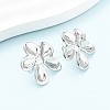 304 Stainless Steel Stud Earrings EJEW-I323-01P-03-1