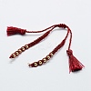 Braided Nylon Cord for DIY Bracelet Making MAK-K013-B02-1