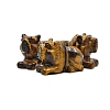 Natural Tiger Eye Carved Healing Tiger Figurines PW-WG87863-01-4