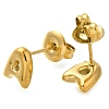 304 Stainless Steel Stud Earrings EJEW-I316-01G-A-2