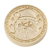 Christmas Series Wax Seal Brass Stamp Head LS-AJEW-M037-01G-17-2