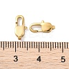 Ion Plating(IP) 304 Stainless Steel Lobster Claw Clasps X-STAS-F094-05B-G-2