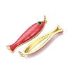 Brass Pendants KK-D019-29C-01G-2