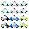 12Pcs 6 Colors Food Grade Eco-Friendly Silicone Focal Beads FIND-HY0002-16-1