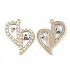 Epoxy Resin Pendants X-RESI-T045-015-3