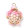 Brass & Resin Pendants RE-CBA9A00-01G-2
