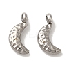 Non-Tarnish 304 Stainless Steel Charms STAS-M017-03P-1