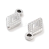 Non-Tarnish 304 Stainless Steel Charms STAS-P364-19P-2