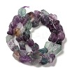 Raw Rough Natural Fluorite Beads Strands G-I283-G02-02-3