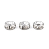 304 Stainless Steel Rhinestone Spacer Beads STAS-N133-02A-01P-2