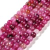 Natural Agate Beads Strands G-M437-C01-01J-2