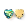 Heart Sew on Rhinestone X1-DIY-E062-04G-01-2